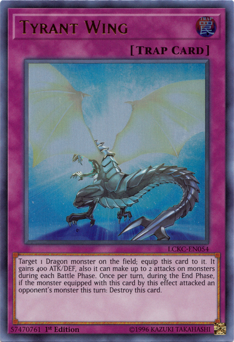 Tyrant Wing [LCKC-EN054] Ultra Rare | Game Master's Emporium (The New GME)