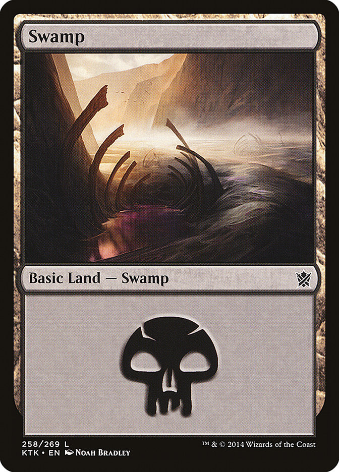 Swamp (258) [Khans of Tarkir] | Game Master's Emporium (The New GME)