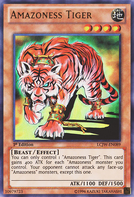 Amazoness Tiger [LCJW-EN089] Ultra Rare | Game Master's Emporium (The New GME)