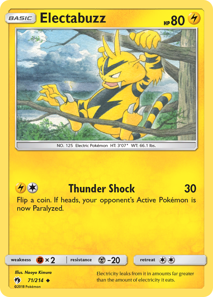 Electabuzz (71/214) [Sun & Moon: Lost Thunder] | Game Master's Emporium (The New GME)