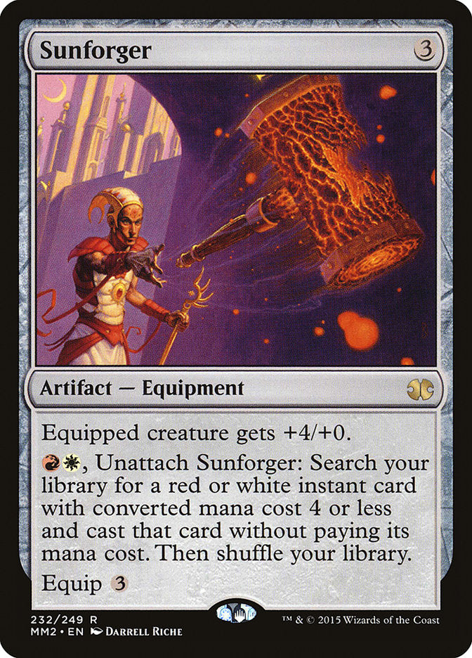 Sunforger [Modern Masters 2015] | Game Master's Emporium (The New GME)