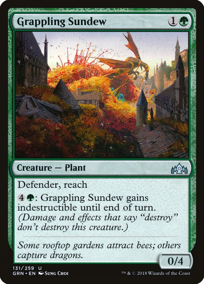 Grappling Sundew [Guilds of Ravnica] | Game Master's Emporium (The New GME)