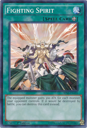 Fighting Spirit [BP03-EN155] Shatterfoil Rare | Game Master's Emporium (The New GME)