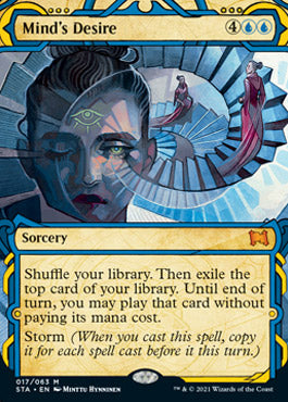 Mind's Desire (Foil Etched) [Strixhaven: School of Mages Mystical Archive] | Game Master's Emporium (The New GME)