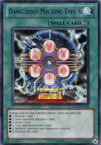 Dangerous Machine Type-6 (Purple) [DL12-EN016] Rare | Game Master's Emporium (The New GME)