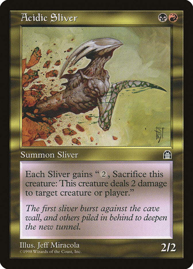 Acidic Sliver [Stronghold] | Game Master's Emporium (The New GME)