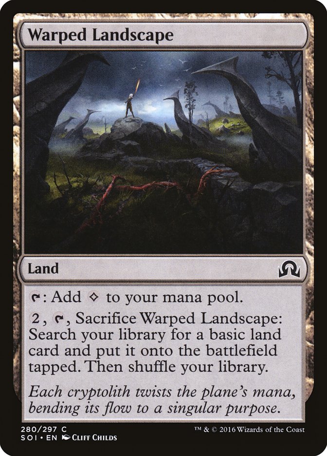 Warped Landscape [Shadows over Innistrad] | Game Master's Emporium (The New GME)