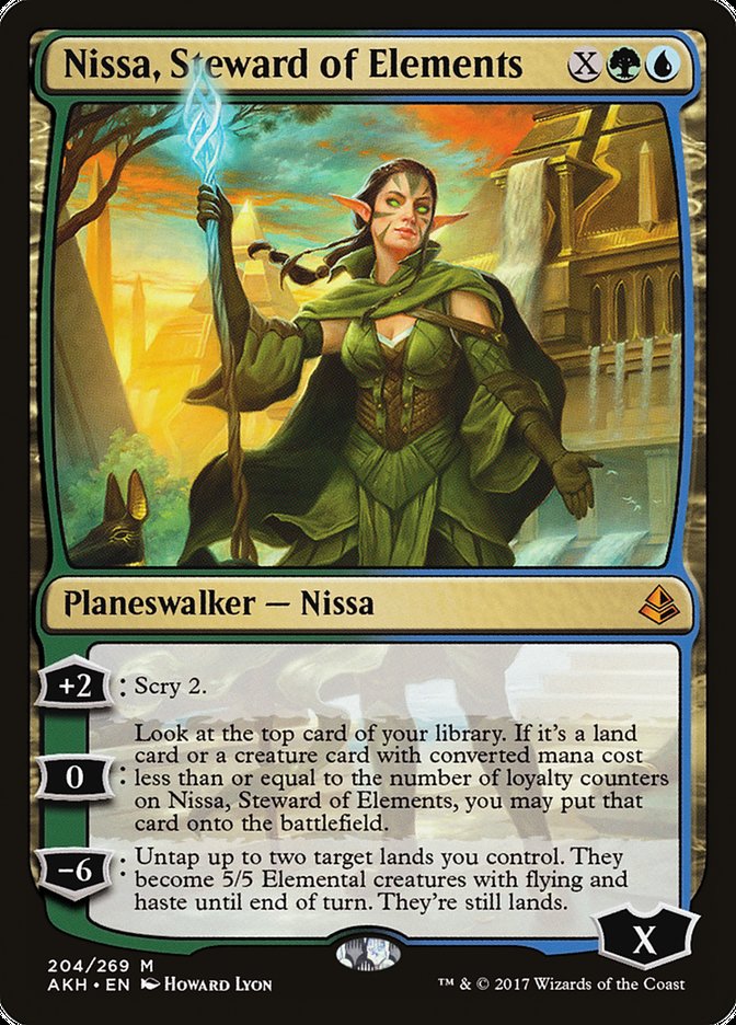 Nissa, Steward of Elements [Amonkhet] | Game Master's Emporium (The New GME)