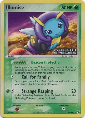 Illumise (45/113) (Stamped) [EX: Delta Species] | Game Master's Emporium (The New GME)