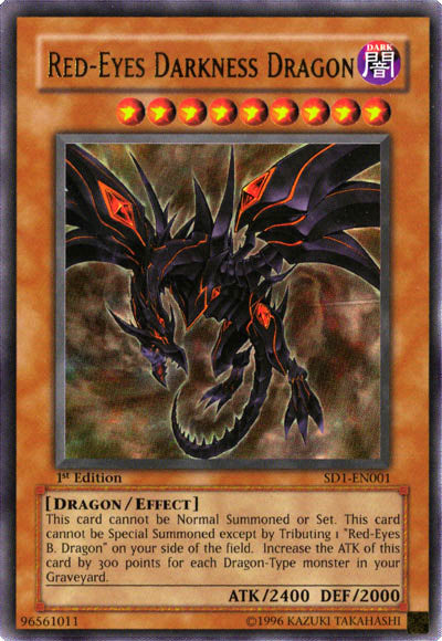 Red-Eyes Darkness Dragon [SD1-EN001] Ultra Rare | Game Master's Emporium (The New GME)