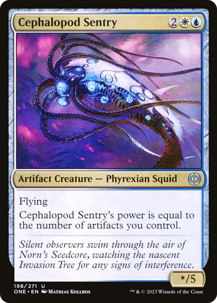 Cephalopod Sentry [Phyrexia: All Will Be One] | Game Master's Emporium (The New GME)