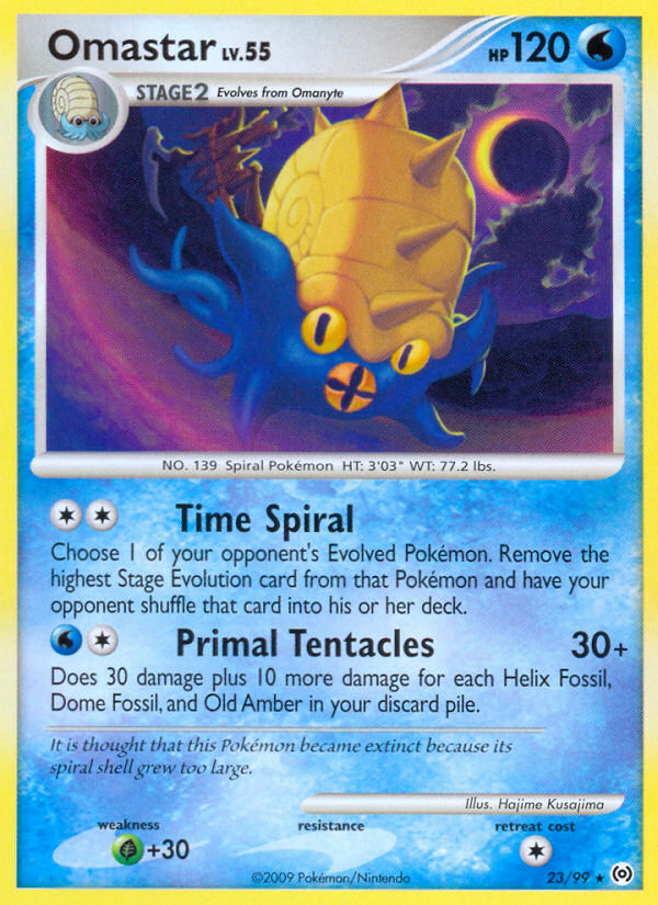 Omastar (23/99) [Platinum: Arceus] | Game Master's Emporium (The New GME)