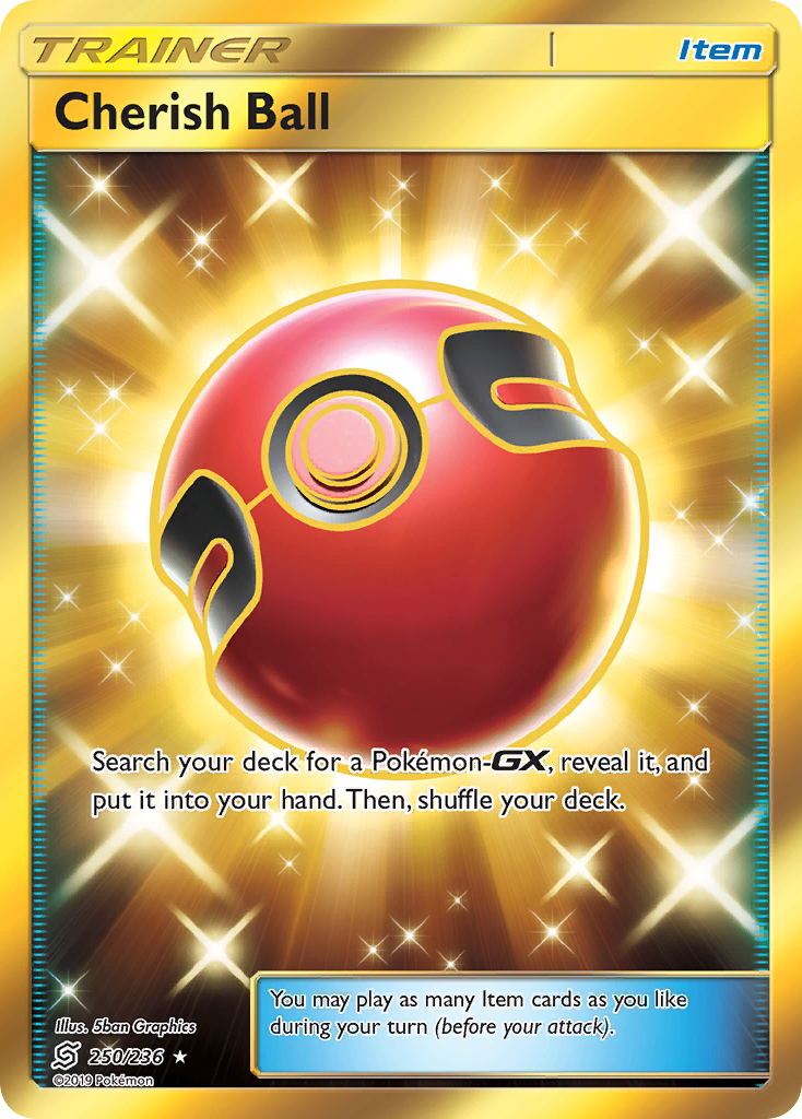 Cherish Ball (250/236) [Sun & Moon: Unified Minds] | Game Master's Emporium (The New GME)