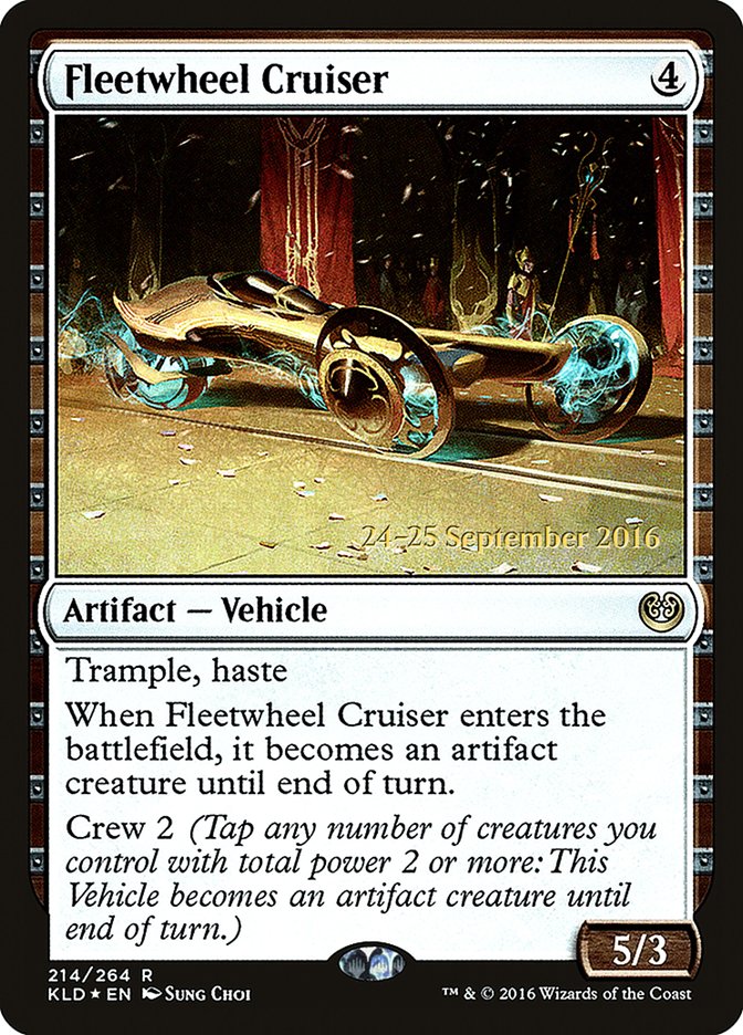 Fleetwheel Cruiser [Kaladesh Prerelease Promos] | Game Master's Emporium (The New GME)
