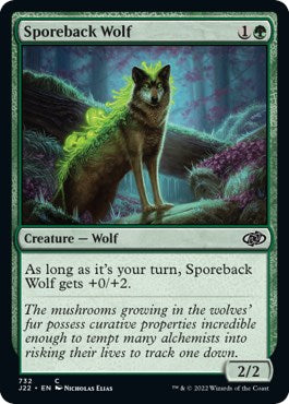 Sporeback Wolf [Jumpstart 2022] | Game Master's Emporium (The New GME)