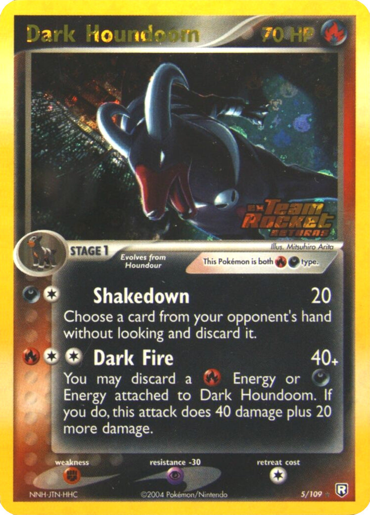 Dark Houndoom (5/109) (Stamped) [EX: Team Rocket Returns] | Game Master's Emporium (The New GME)