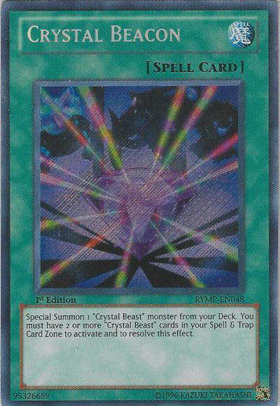 Crystal Beacon [RYMP-EN048] Secret Rare | Game Master's Emporium (The New GME)