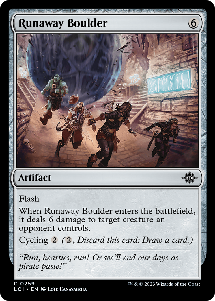 Runaway Boulder [The Lost Caverns of Ixalan] | Game Master's Emporium (The New GME)