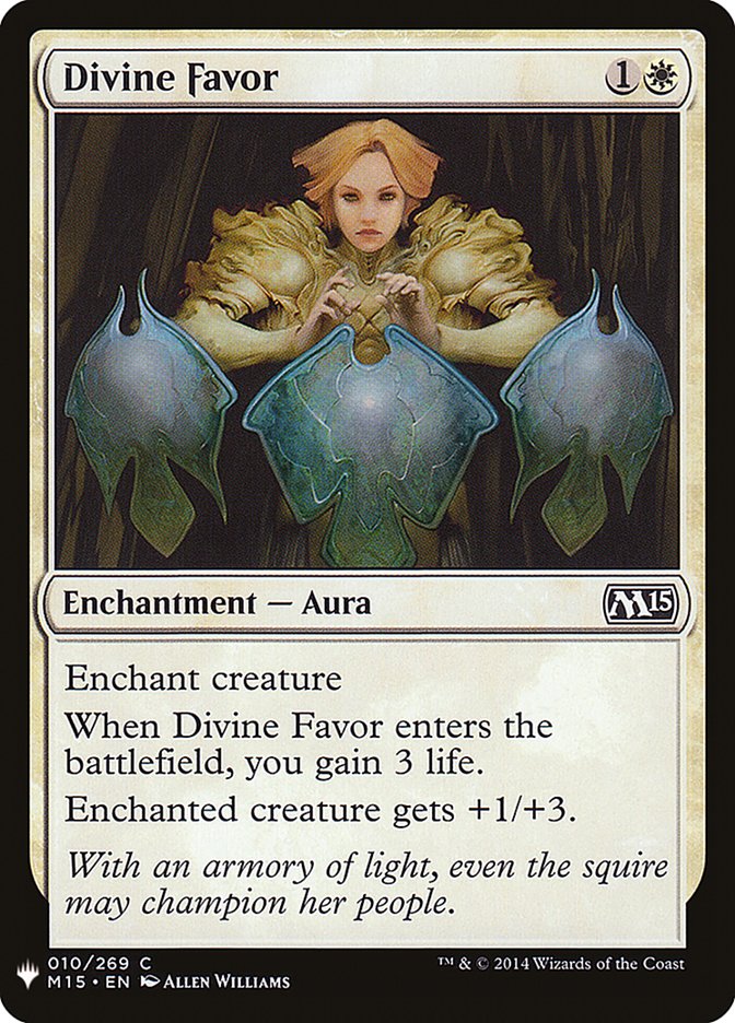 Divine Favor [Mystery Booster] | Game Master's Emporium (The New GME)