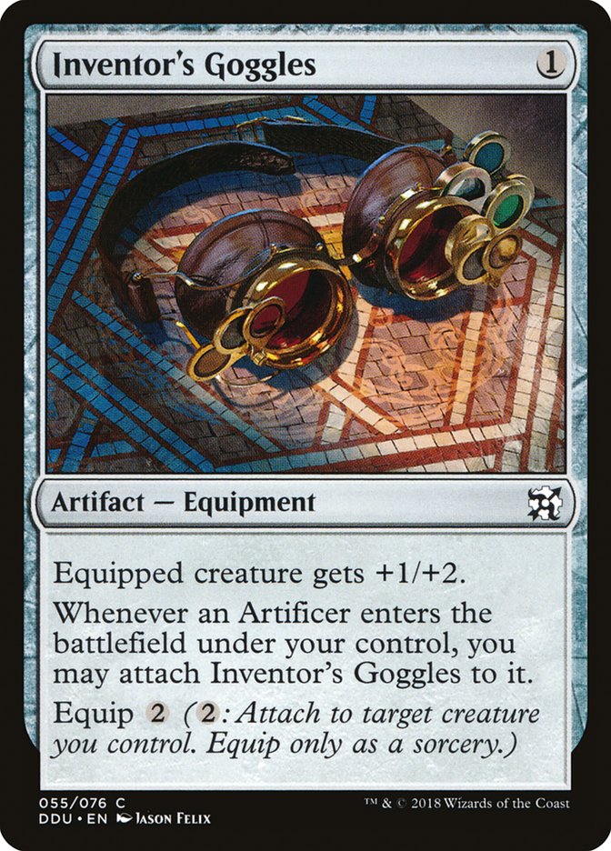 Inventor's Goggles [Duel Decks: Elves vs. Inventors] | Game Master's Emporium (The New GME)