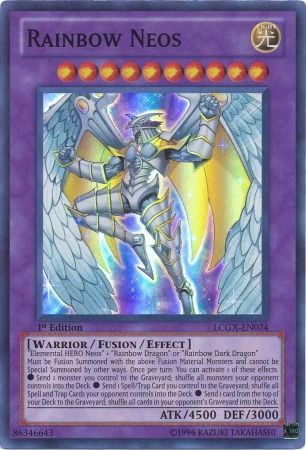 Rainbow Neos [LCGX-EN074] Super Rare | Game Master's Emporium (The New GME)