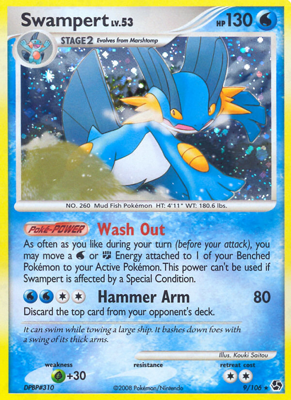 Swampert (9/106) [Diamond & Pearl: Great Encounters] | Game Master's Emporium (The New GME)