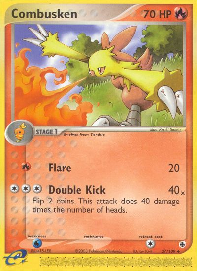 Combusken (27/109) [EX: Ruby & Sapphire] | Game Master's Emporium (The New GME)
