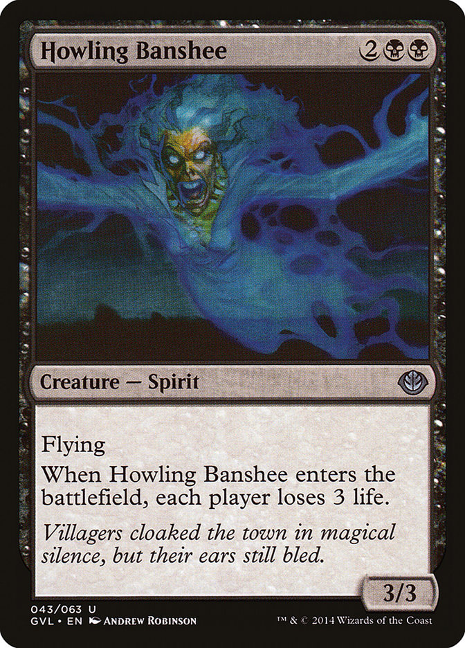 Howling Banshee (Garruk vs. Liliana) [Duel Decks Anthology] | Game Master's Emporium (The New GME)