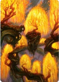 Grove of the Burnwillows Art Card [Zendikar Rising Art Series] | Game Master's Emporium (The New GME)