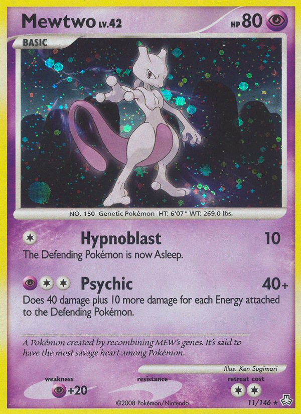 Mewtwo (11/146) [Diamond & Pearl: Legends Awakened] | Game Master's Emporium (The New GME)