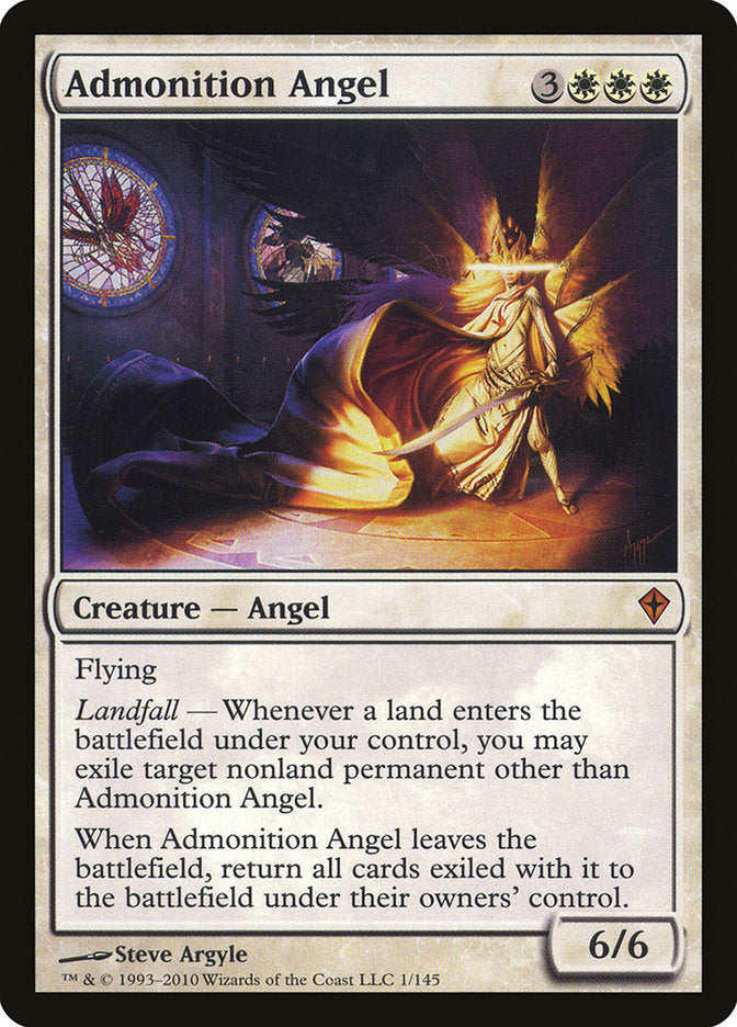 Admonition Angel [Worldwake] | Game Master's Emporium (The New GME)