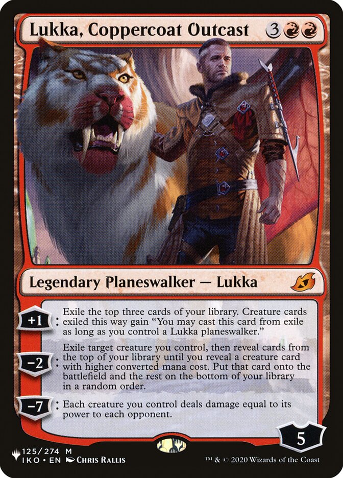 Lukka, Coppercoat Outcast [The List] | Game Master's Emporium (The New GME)