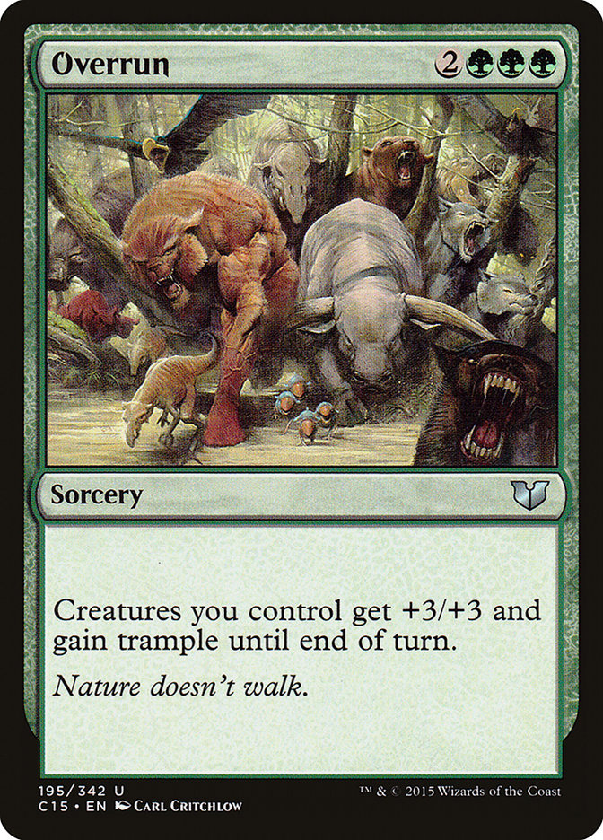 Overrun [Commander 2015] | Game Master's Emporium (The New GME)