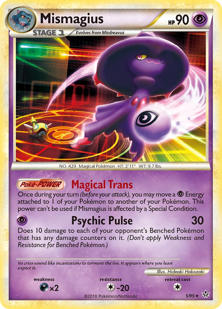 Mismagius (5/95) (Theme Deck Exclusive) [HeartGold & SoulSilver: Unleashed] | Game Master's Emporium (The New GME)