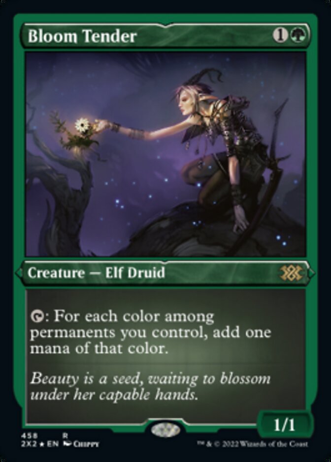 Bloom Tender (Foil Etched) [Double Masters 2022] | Game Master's Emporium (The New GME)