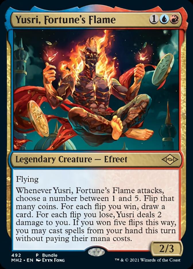 Yusri, Fortune's Flame (Bundle) [Modern Horizons 2] | Game Master's Emporium (The New GME)