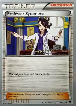 Professor Sycamore (107/122) (Infinite Force - Diego Cassiraga) [World Championships 2017] | Game Master's Emporium (The New GME)