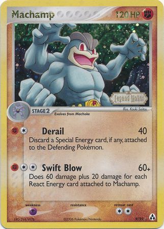 Machamp (9/92) (Stamped) [EX: Legend Maker] | Game Master's Emporium (The New GME)