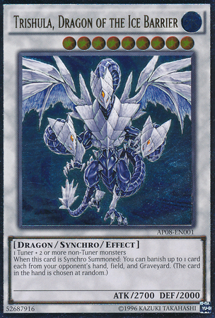 Trishula, Dragon of the Ice Barrier [AP08-EN001] Ultimate Rare | Game Master's Emporium (The New GME)