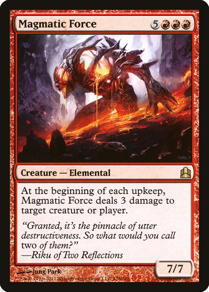 Magmatic Force [Commander 2011] | Game Master's Emporium (The New GME)