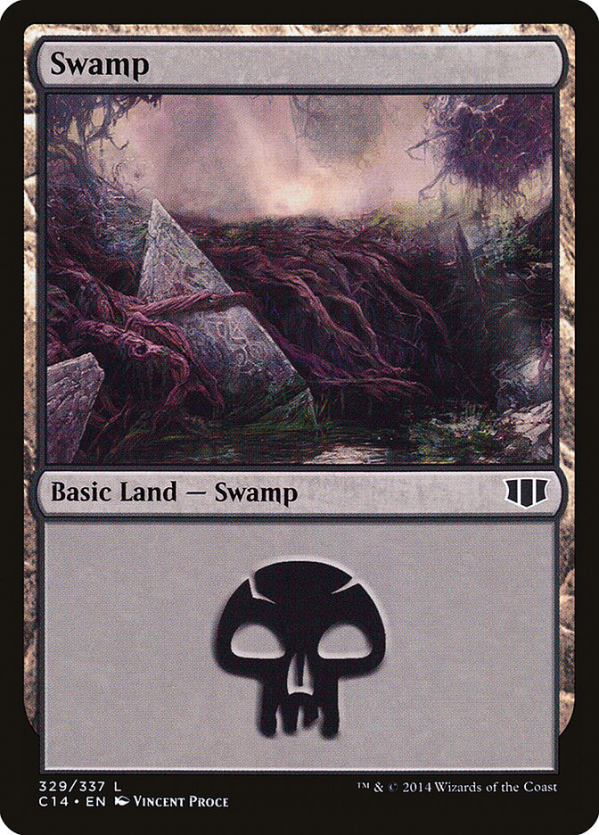 Swamp (329) [Commander 2014] | Game Master's Emporium (The New GME)