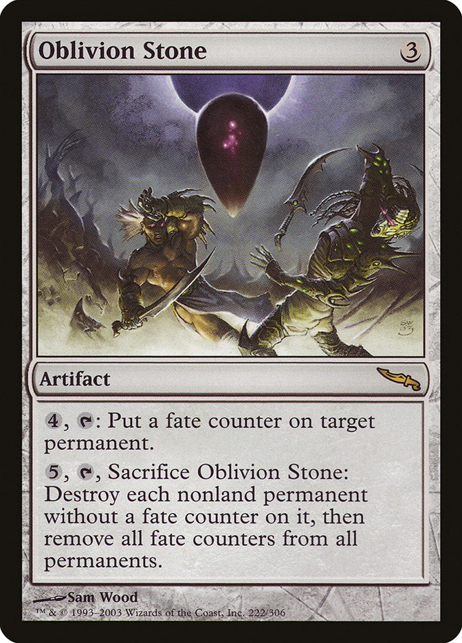 Oblivion Stone [Mirrodin] | Game Master's Emporium (The New GME)