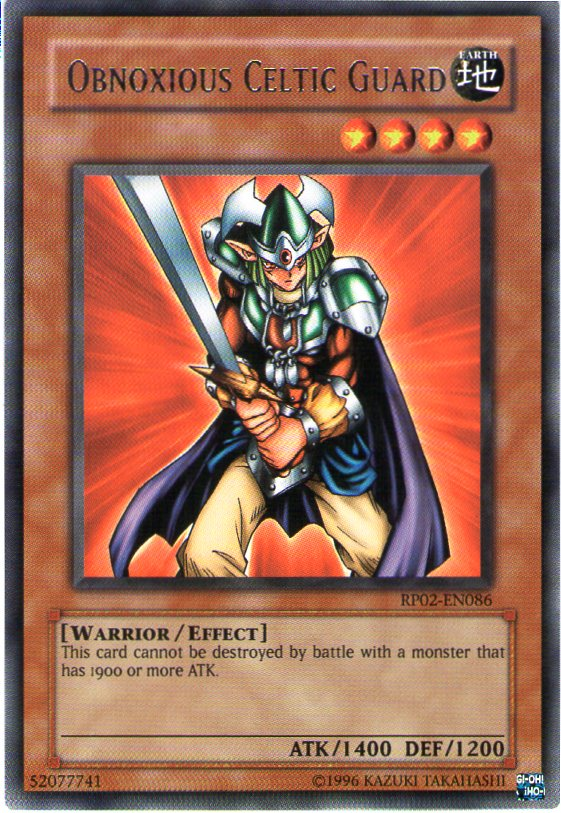 Obnoxious Celtic Guard [RP02-EN086] Rare | Game Master's Emporium (The New GME)