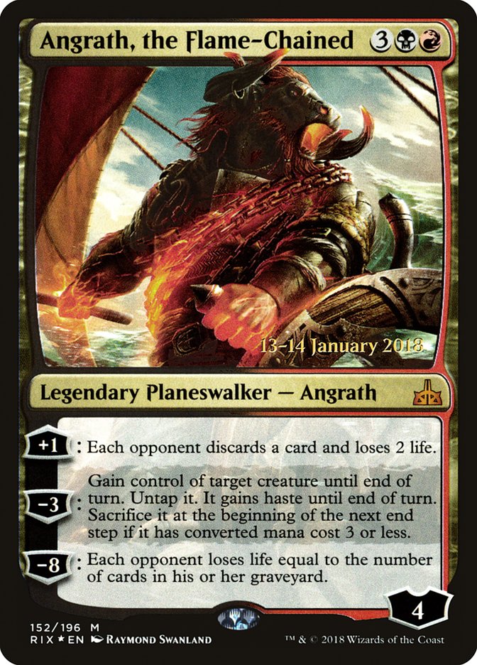 Angrath, the Flame-Chained [Rivals of Ixalan Prerelease Promos] | Game Master's Emporium (The New GME)