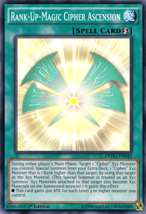 Rank-Up-Magic Cipher Ascension [DPDG-EN042] Common | Game Master's Emporium (The New GME)