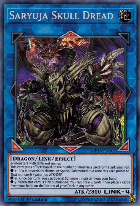 Saryuja Skull Dread [MP18-EN202] Secret Rare | Game Master's Emporium (The New GME)