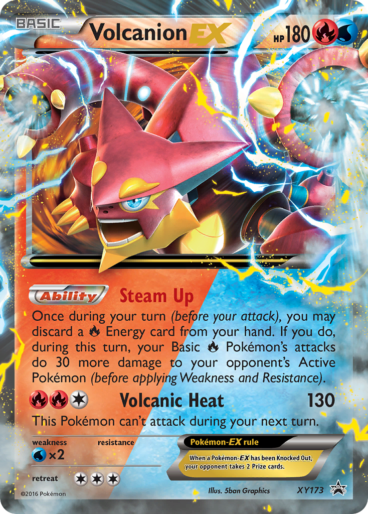 Volcanion EX (XY173) [XY: Black Star Promos] | Game Master's Emporium (The New GME)