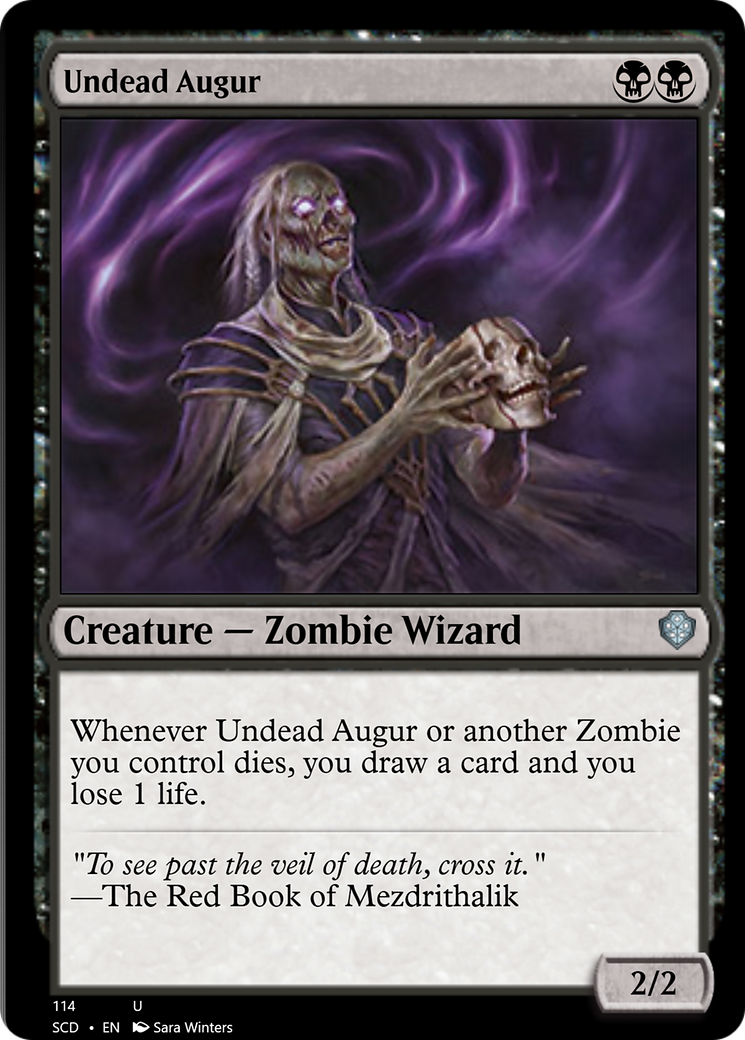 Undead Augur [Starter Commander Decks] | Game Master's Emporium (The New GME)