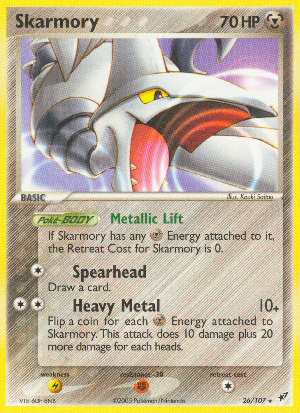 Skarmory (26/107) [EX: Deoxys] | Game Master's Emporium (The New GME)