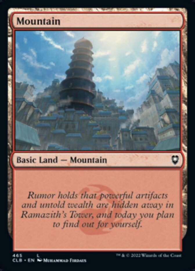 Mountain (465) [Commander Legends: Battle for Baldur's Gate] | Game Master's Emporium (The New GME)